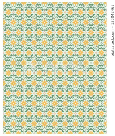 Decorative arabesque and ornamental mandala background set isolated vector Decorative arabesque and ornamental mandala background set isolated vector 125042465