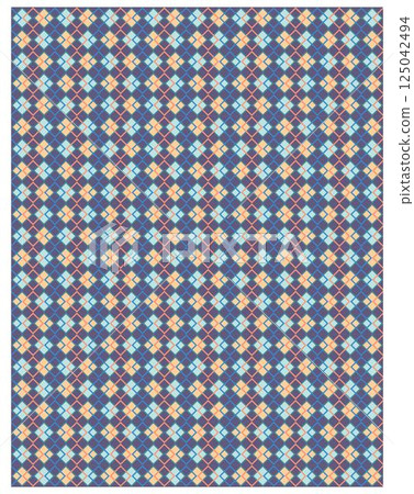 Decorative arabesque and ornamental mandala background set isolated vector 125042494