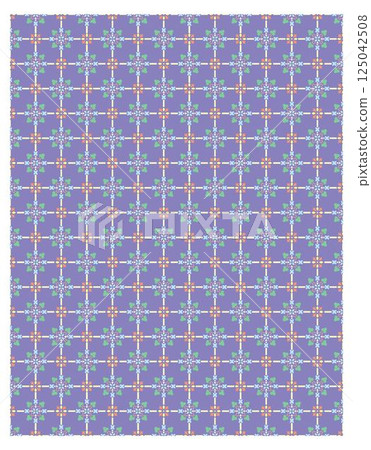 Decorative arabesque and ornamental mandala background set isolated vector 125042508