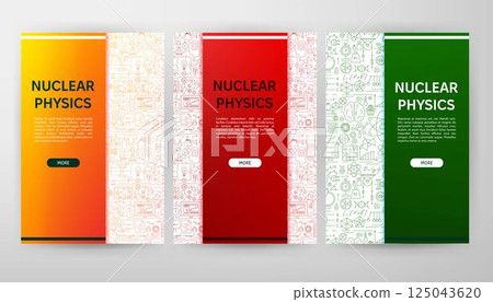 Nuclear Physics Web Design Nuclear Physics Web Design 125043620