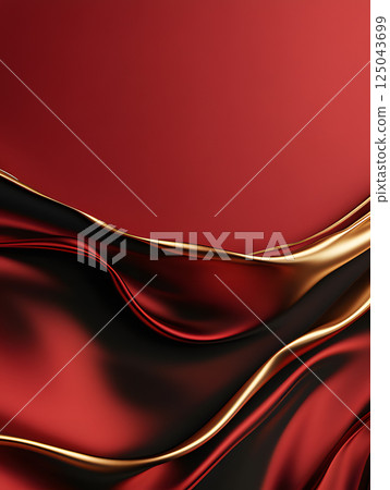 gradient abstract background with fabric waves. Realistic luxury wallpaper with lines for design gradient abstract background with fabric waves. Realistic luxury wallpaper with lines for design 125043699