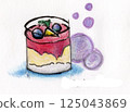 Jelly sweets hand-drawn 125043869