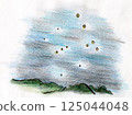 Jelly sweets hand-drawn 125044048