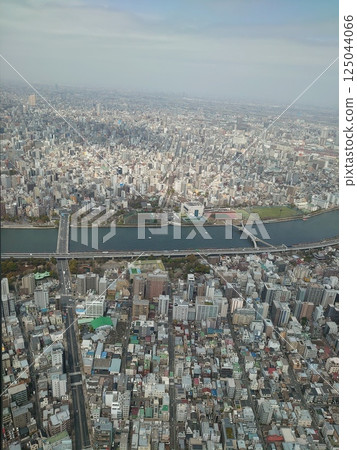 View of Tokyo from the Skytree observation deck View of Tokyo from the Skytree observation deck 125044066