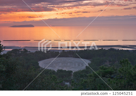 [Zenigata Sand Art] (Lighted up) Ariakecho, Kanonji City, Kagawa Prefecture 125045251