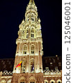 The Grand Palace, Brussels Belgium at night 125046001