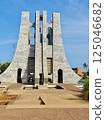 Kwame Nkrumah mausoleum Accra Ghana daylight 125046682