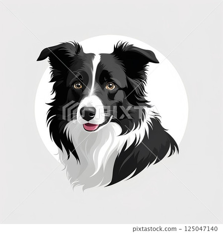 Border Collies are highly intelligent and insightful 125047140