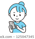 操作智慧型手機的女人 02 125047345
