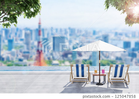 可欣賞東京全景的豪華飯店 125047858