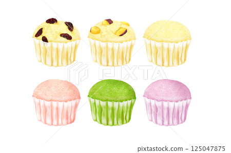 饅頭紙杯蛋糕 6種口味 饅頭紙杯蛋糕 6種口味 125047875