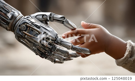 Exploring the connection between ai robots and humans through touch - a reflection on technology and human relationships 125048019
