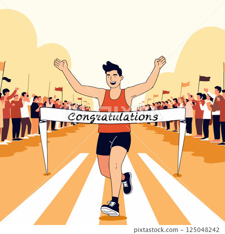 Marathon Winner 125048242