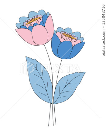 Floral Illustration Floral Illustration 125048716