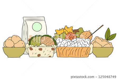 Bento Box Arrangement Bento Box Arrangement 125048749