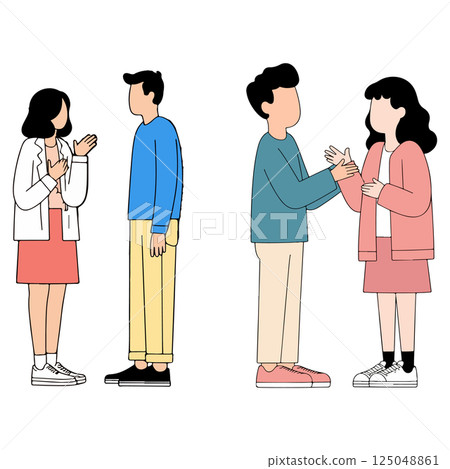 People in Conversation People in Conversation 125048861