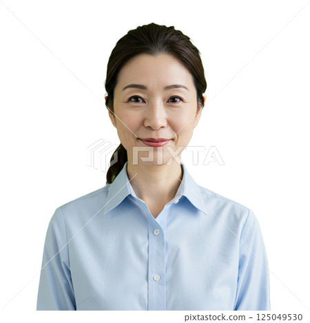 Woman front background removed Woman front background removed 125049530