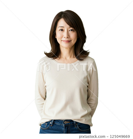 Woman Background Removal Woman Background Removal 125049669