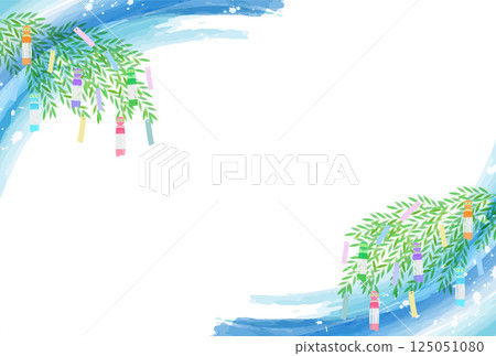Tanabata summer strips background 125051080