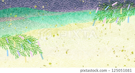 七夕夏季條背景 125051081