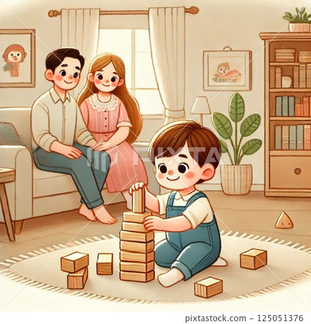 積木 積木 125051376