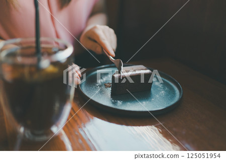 蛋糕 咖啡館 咖啡廳 125051954