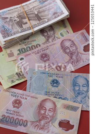 Vietnam's currency Dong Overseas travel transactions 125053441