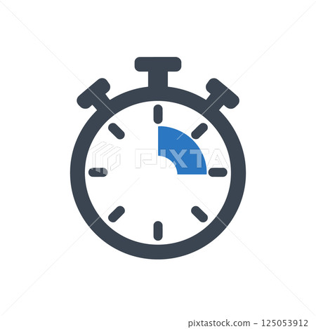 Stopwatch Time Icon Stopwatch Time Icon 125053912
