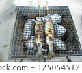 Salt-grilled salmon 125054512