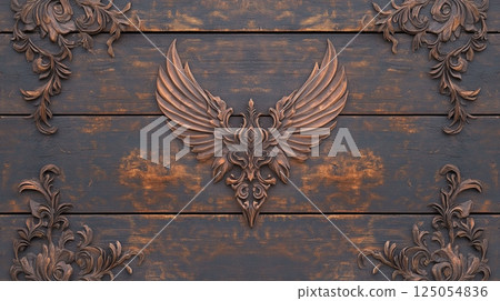 Old building wall in the old town Old building wall in the old town 125054836