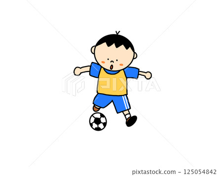 Children playing soccer 125054842