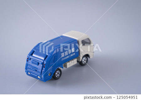 Garbage truck, garbage truck, environmental issues, garbage, eco 125054951