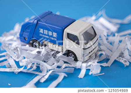 Garbage truck, garbage truck, environmental issues, garbage, eco Garbage truck, garbage truck, environmental issues, garbage, eco 125054989