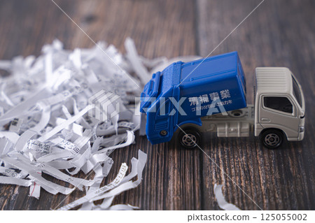 Garbage truck, garbage truck, environmental issues, garbage, eco 125055002