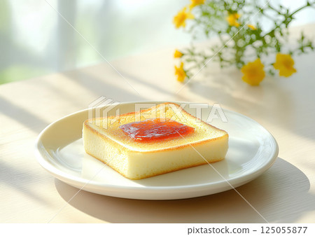 “當晨曦灑進窗外時,坐在窗邊吃著果醬吐司” “當晨曦灑進窗外時,坐在窗邊吃著果醬吐司” 125055877