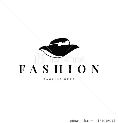 simple women hat logo black silhouette concept minimalist fashion symbol beauty woman illustration template simple women hat logo black silhouette concept minimalist fashion symbol beauty woman illustration template 125056051