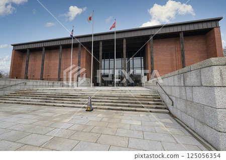 The exterior of the Hokkaido Museum (Regional Spots and Nearby Facilities Series) The exterior of the Hokkaido Museum (Regional Spots and Nearby Facilities Series) 125056354
