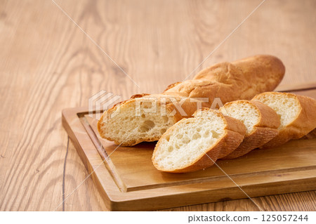 Sliced French bread | Homely dining image Sliced French bread | Homely dining image 125057244