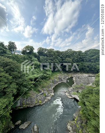 Takatsudo Gorge in the Watarase Valley / Omama, Midori City, Gunma Prefecture Takatsudo Gorge in the Watarase Valley / Omama, Midori City, Gunma Prefecture 125058019