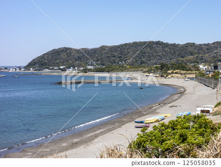 Coastal scenery of Hayama Town, Kanagawa Prefecture 125058035