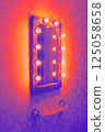 Makeup place in vivid neon hues 125058658