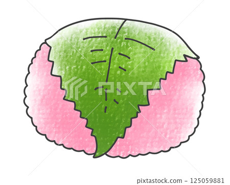 Loose and simple Sakuramochi analog style 125059881