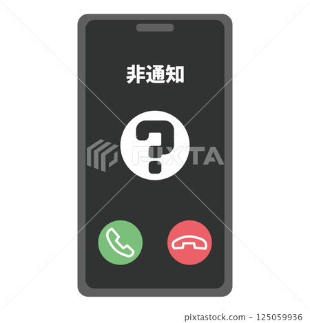 Anonymous call smartphone 125059936