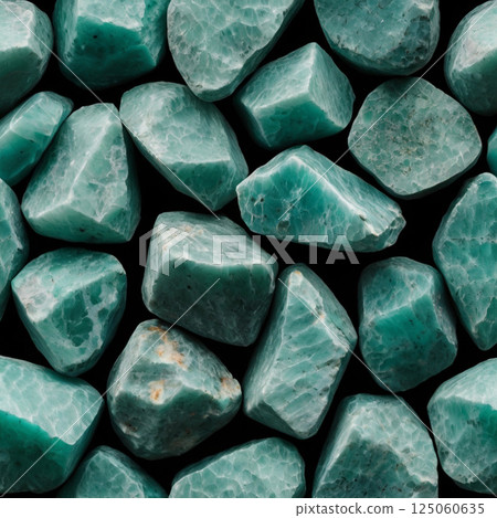 Lots of Amazonite gemstones 125060635