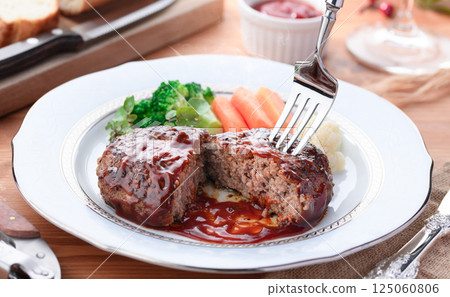 Demiglace漢堡牛排 125060806