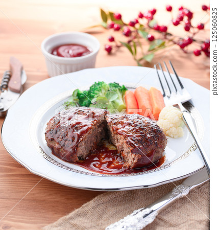 Demiglace hamburger steak 125060825