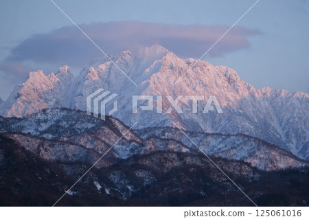 Mount Tsurugi in the evening Mount Tsurugi in the evening 125061016