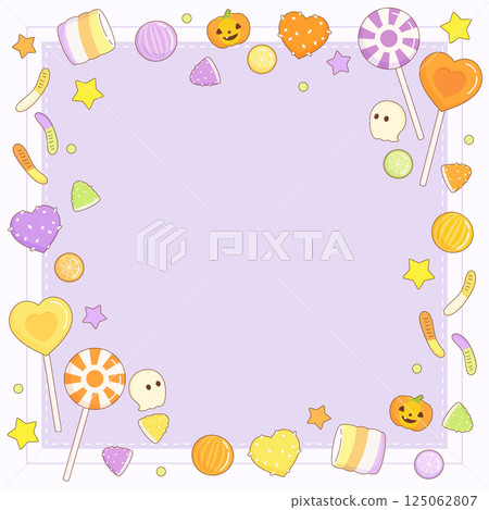 purple halloween candy party frame 1 purple halloween candy party frame 1 125062807