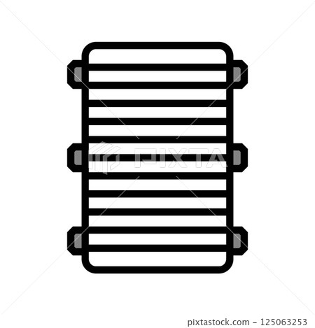 roof rack accessory color icon vector illustration roof rack accessory color icon vector illustration 125063253