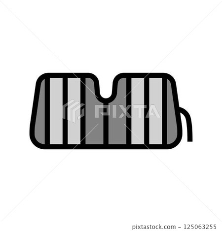 sunshade accessory color icon vector illustration sunshade accessory color icon vector illustration 125063255